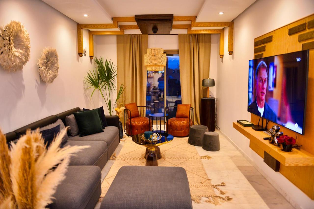 Appartement De Prestige Climatise A L'Hivernage 400M De La Gare 마라케시 외부 사진