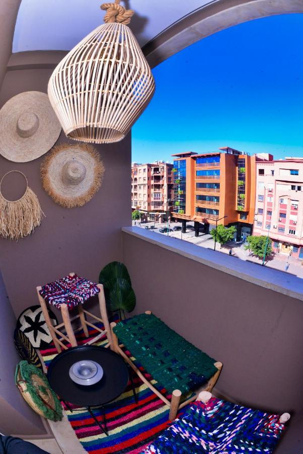 Appartement De Prestige Climatise A L'Hivernage 400M De La Gare 마라케시 외부 사진